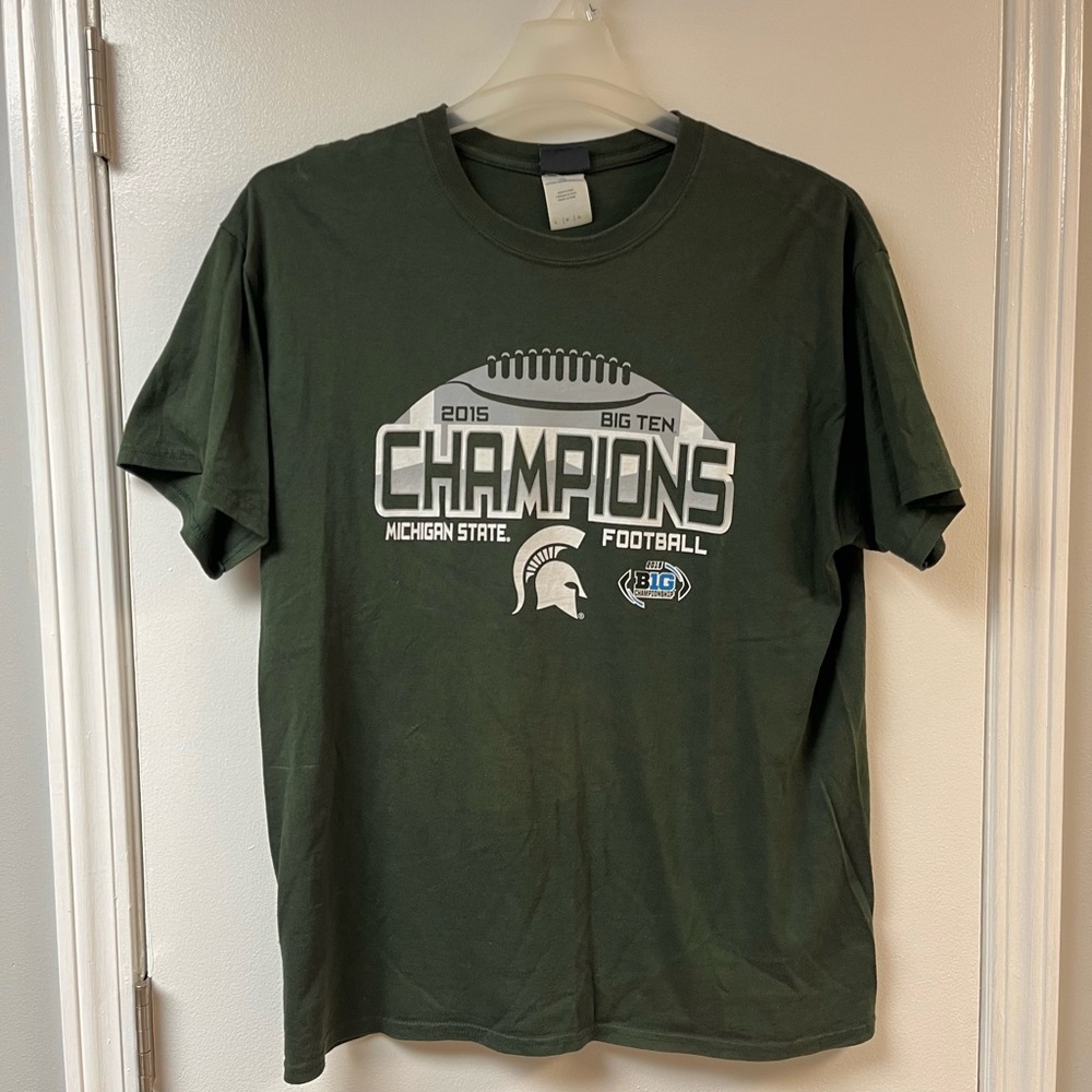 Michigan State Spartans 2015 Big Ten Conference Champions Shirt Mens XL